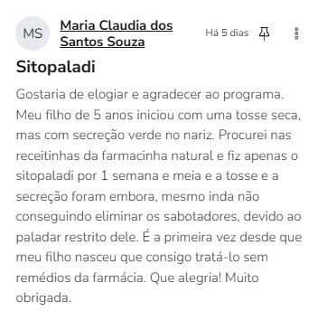 Depoimento Maria